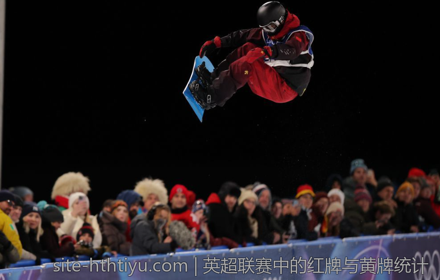 英超联赛中的红牌与黄牌统计